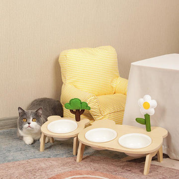 MEOOF Flower Bowl - Pets Villa