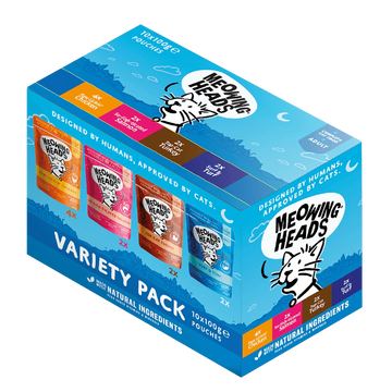MEOWING HEADS Cat Wet Food Variety Pack