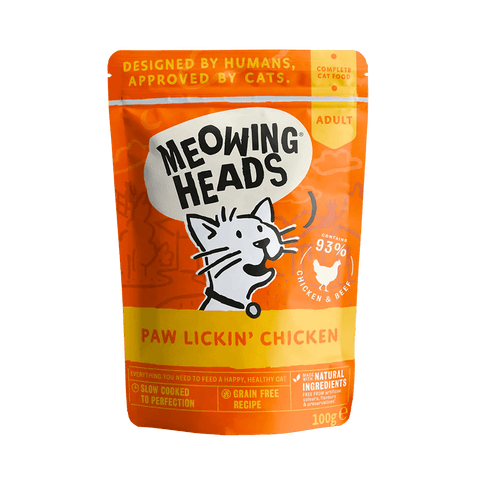 MEOWING HEADS Paw Lickin' Chicken - Pets Villa