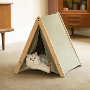 MEWOOFUN Pet Tent Bed
