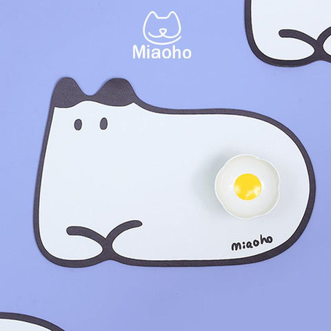 MIAOHO Cow Feeding Mat - Pets Villa