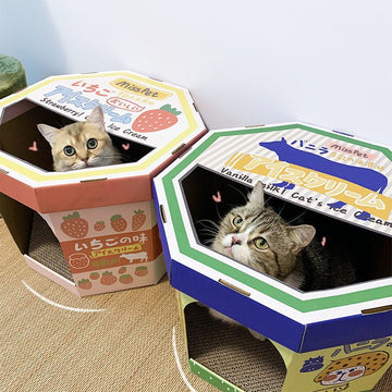 MISSPET Ice-cream Cat Scratcher - Pets Villa