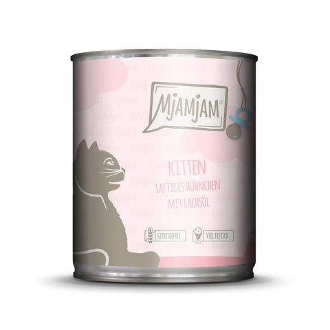 MjAMjAM Kitten Succulent Chicken and Wild Salmon - Pets Villa