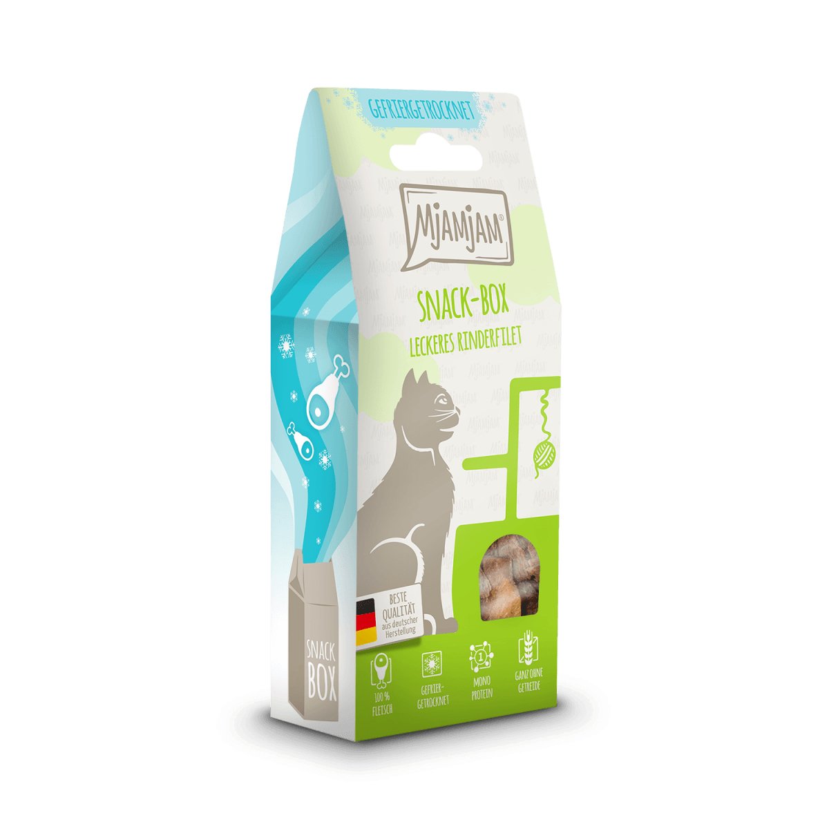 MjAMjAM Snack Box Freeze-dried Delicious Beef Fillet 35g - Pets Villa