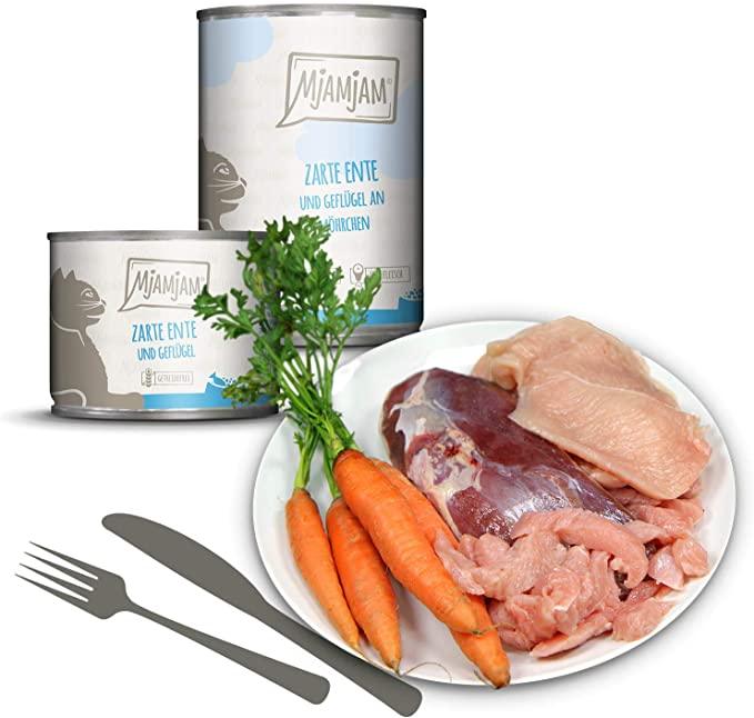 MjAMjAM Tender Duck and Poultry with Tasty Carrots - Pets Villa
