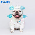  Dog winter jacket with transparent hood