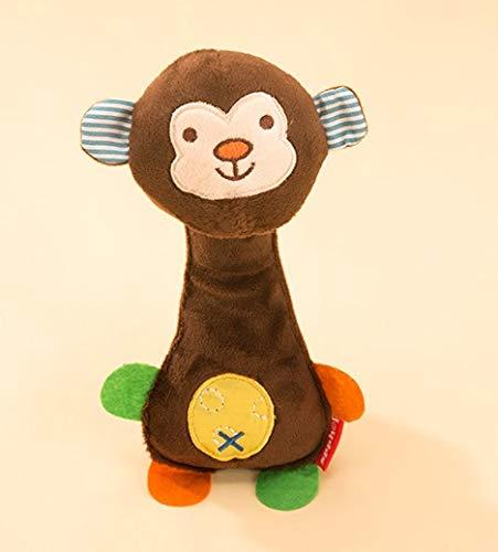 Monkey Rattle Dog Toy - Pets Villa