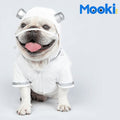 MOOKI Space Raincoat - White - Pets Villa