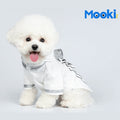 MOOKI Space Raincoat - White - Pets Villa