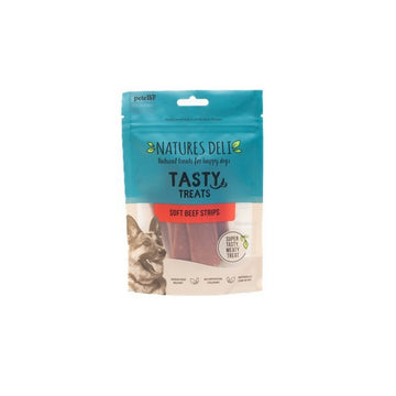 (Best Before 31/05/24) NATURES DELI Soft Beef Strips 100g