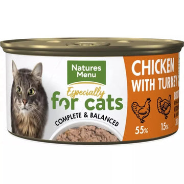 NATURES MANY Especially for Cats Chicken with Turkey 85g - Pets Villa