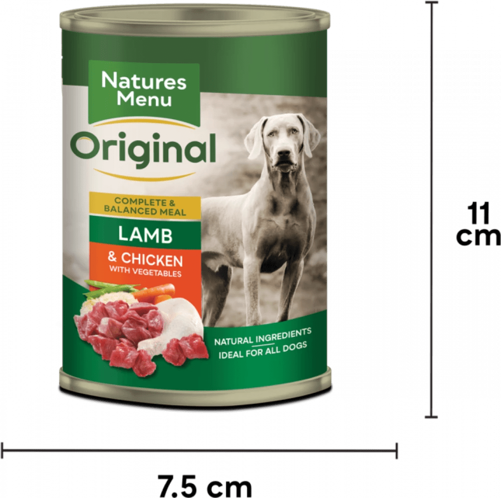 NATURES MENU Cans Lamb with Chicken - Pets Villa