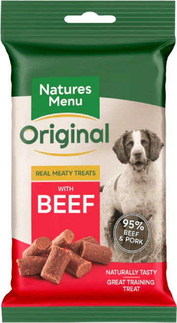 NATURES MENU Dog Treats Beef - Pets Villa