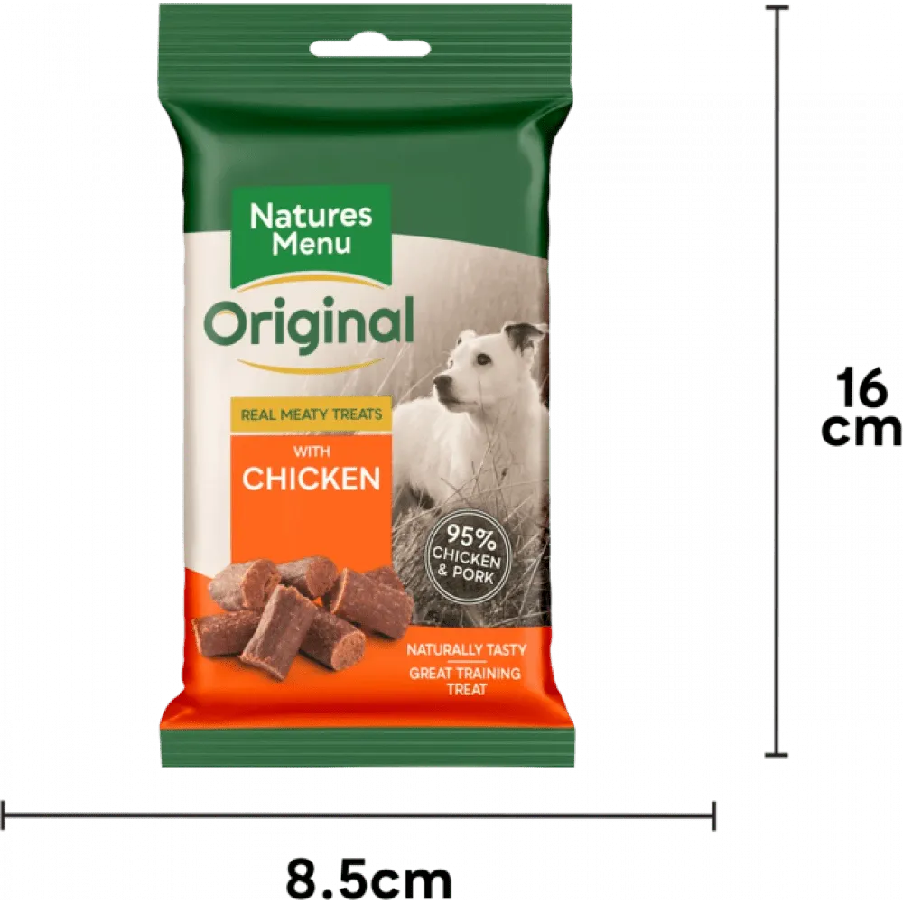 NATURES MENU Dog Treats with Chicken