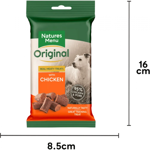 NATURES MENU Dog Treats with Chicken - Pets Villa