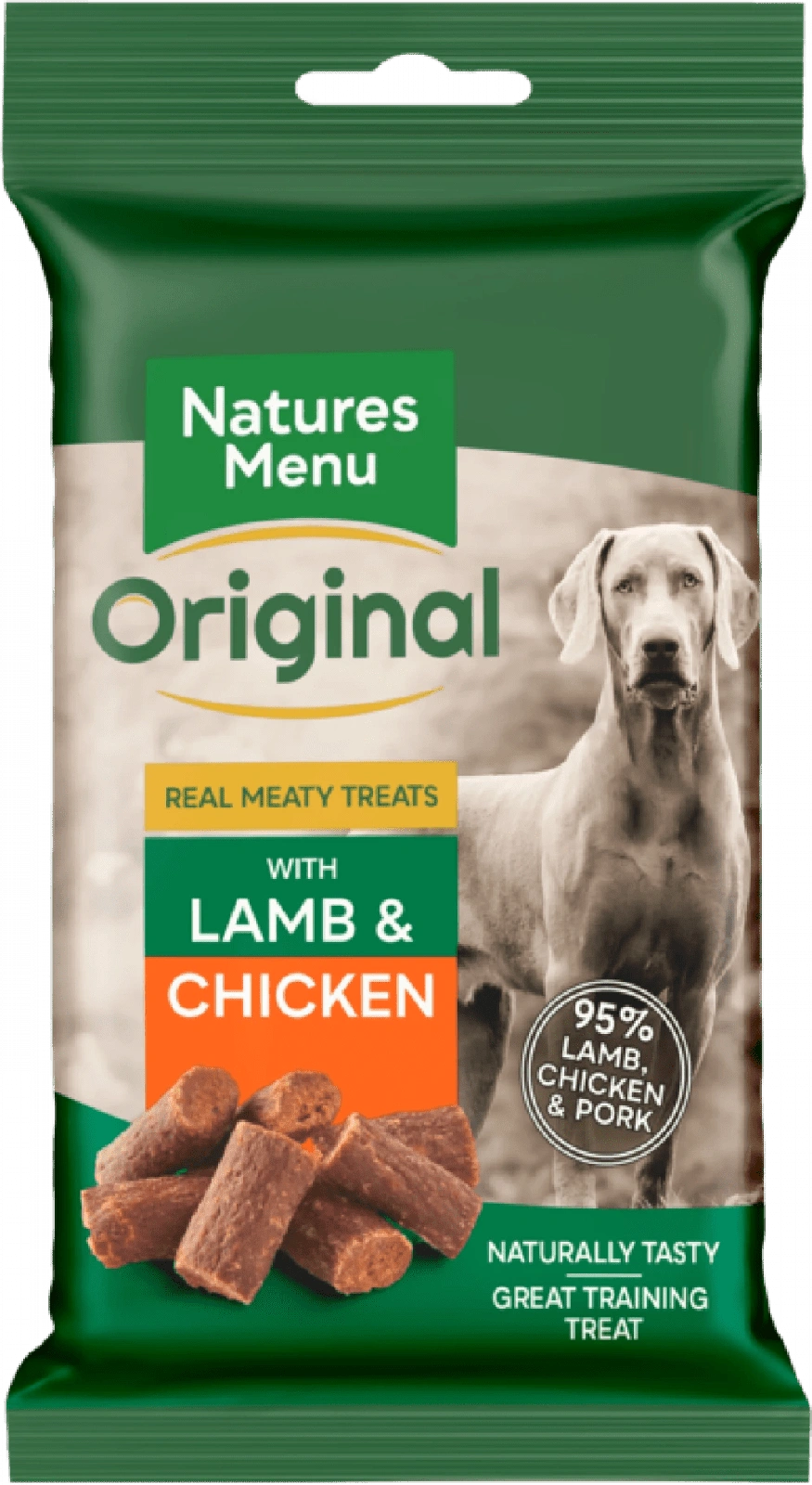 NATURES MENU Dog Treats with Lamb and Chicken - Pets Villa