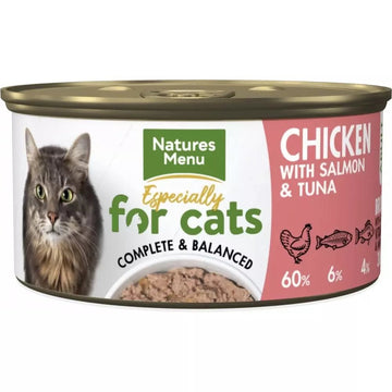 NATURES MENU Especially for Cats Chicken with Salmon and Tuna 85g - Pets Villa