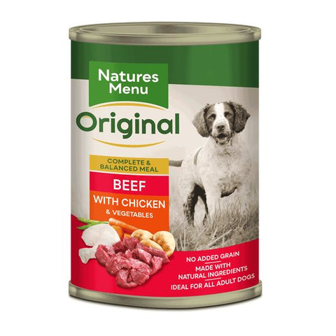 NATURES MENU Original Beef with Chicken and Vegetables 400g - Pets Villa