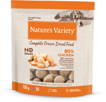 NATURE'S VARIETY Complete Freeze Dried Food Chicken 120g