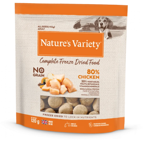 NATURE'S VARIETY Complete Freeze Dried Food Chicken 120g - Pets Villa