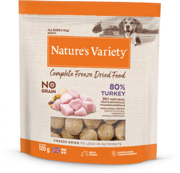 NATURE'S VARIETY Complete Freeze Dried Food Turkey 120g - Pets Villa