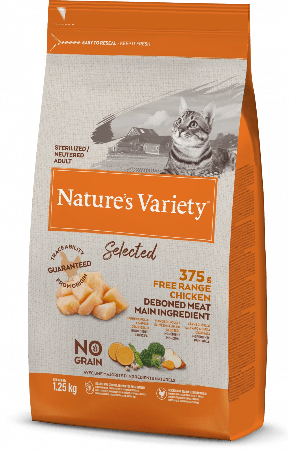 NATURE'S VARIETY Free Range Chicken For Adult Cats - Pets Villa