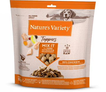 NATURE'S VARIETY Freeze Dried Food Chicken Toppers For Adult Dogs - Pets Villa