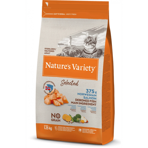 NATURE'S VARIETY Norwegian Salmon For Adult Cats - Pets Villa