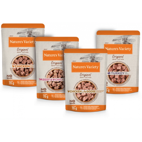 NATURE'S VARIETY Original Pâté Multipack For Adult Cats - Pets Villa