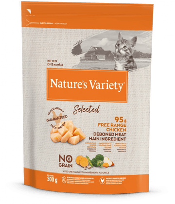 NATURE'S VARIETY Selected Dry Free Range Chicken For Kittens - Pets Villa