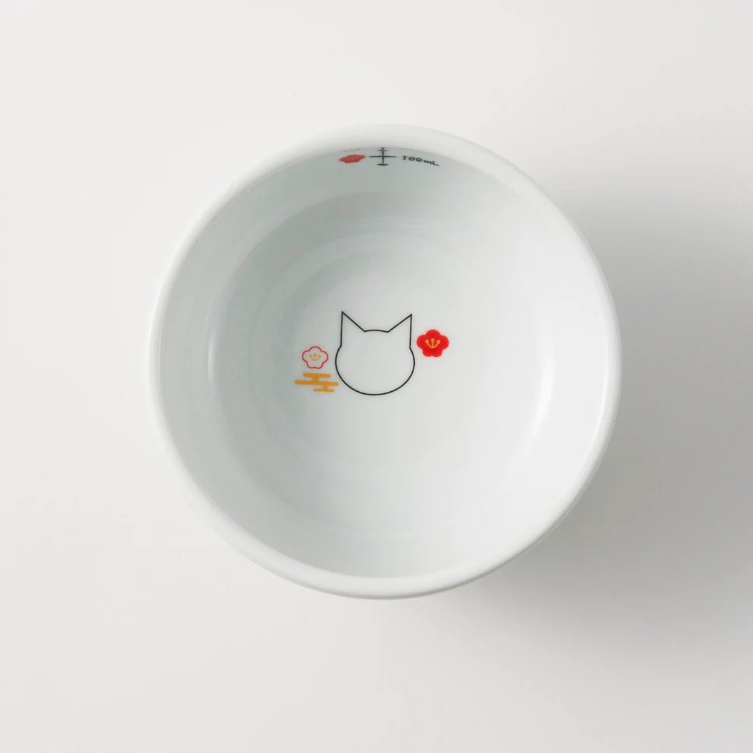 NECOICHI Raised Cat Water Bowl (Fuji Limited Edition) - Pets Villa