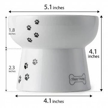 NECOICHI Raised Dog Water Bowl - Pets Villa