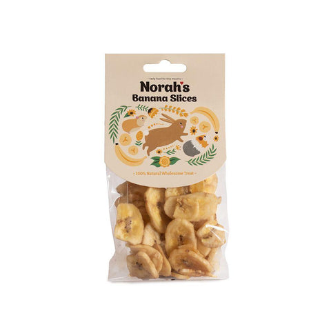 NORAH'S Banana Slices 60g - Pets Villa