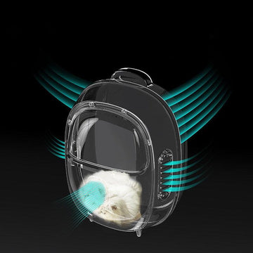 PAKEWAY 5V Fan Ventilation Pet Bag (Power bank not included) - Pets Villa