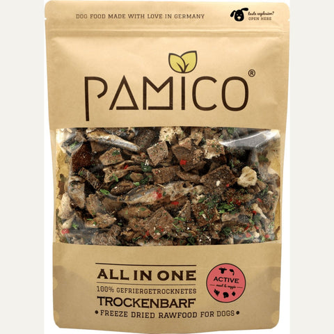 PAMICO All in One BARF Dog Freeze-Dried Active - Meat & Veggie - Pets Villa