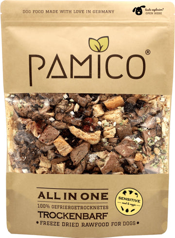 PAMICO All in One BARF Dog Freeze-Dried Sensitive - Meat & Veggie - Pets Villa