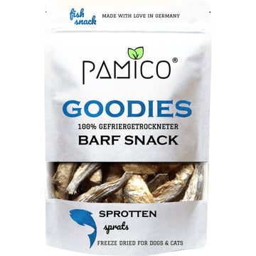 PAMICO - Goodies Sprats Freeze-Dried 50g - Pets Villa