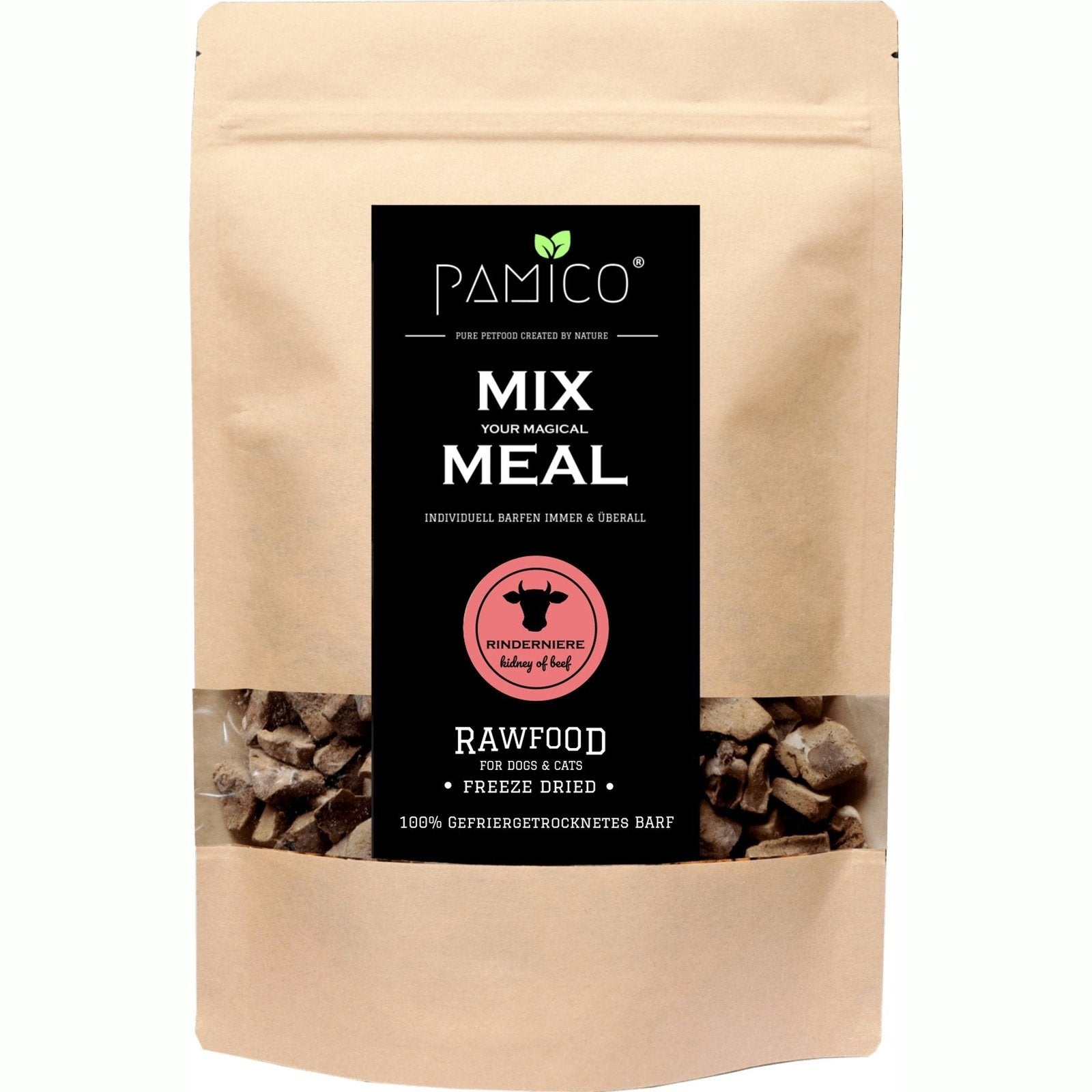 PAMICO - Mix Meal Beef Kidney Freeze-dried 120g - Pets Villa