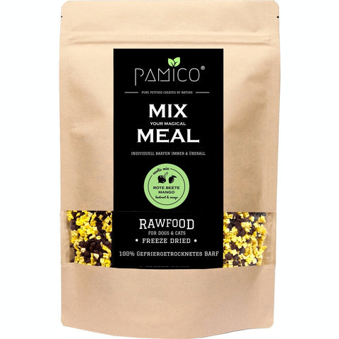 PAMICO - Mix Meal Beetroot & Mango Freeze-dried 200g - Pets Villa