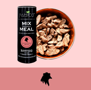 PAMICO - Mix Meal Freeze-dried Chicken Hearts 90g