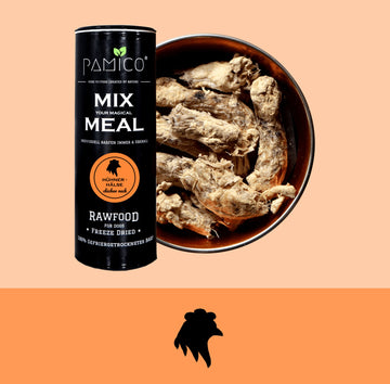 PAMICO - Mix Meal Freeze-dried Chicken Necks - Pets Villa