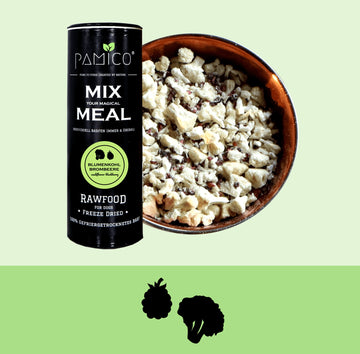 PAMICO - Mix Meal Veggie Wild Cauliflower & Blackberry Freeze Dried 50g - Pets Villa