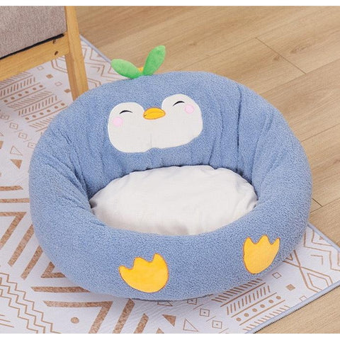 Penguin Soft Pet Bed - Pets Villa