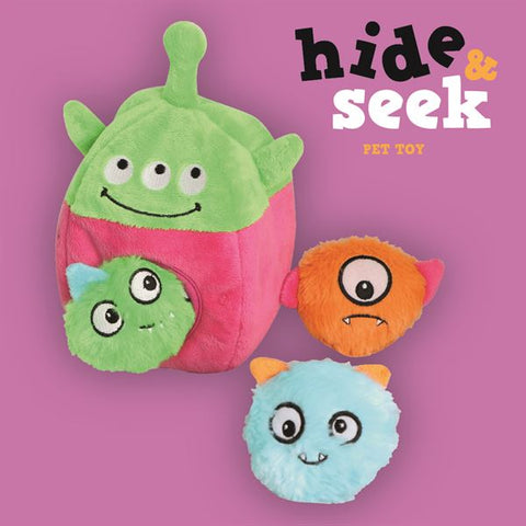 PET BRANDS Hide & Seek Alien Pet Toy - Pets Villa