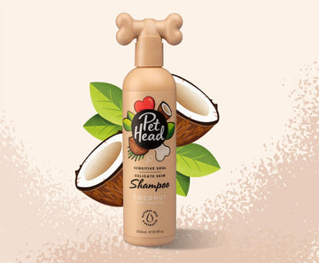PET HEAD Sensitive Soul Coconut with Marula Oil Skin Dog Shampoo 300ml - Pets Villa