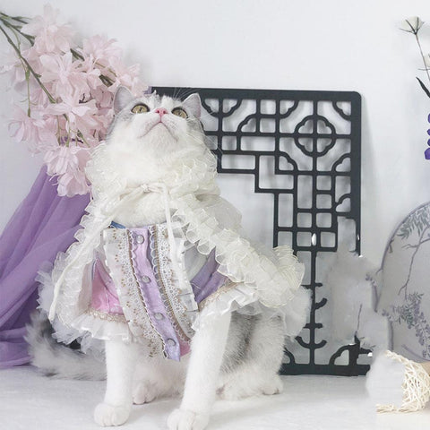 PETACULAR Luxury Set DIAOCHAN Beauty Han-Style Clothes - Pets Villa