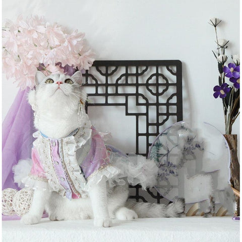 PETACULAR Luxury Set DIAOCHAN Beauty Han-Style Clothes - Pets Villa