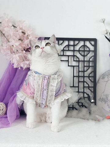 PETACULAR Luxury Set DIAOCHAN Beauty Han-Style Clothes - Pets Villa