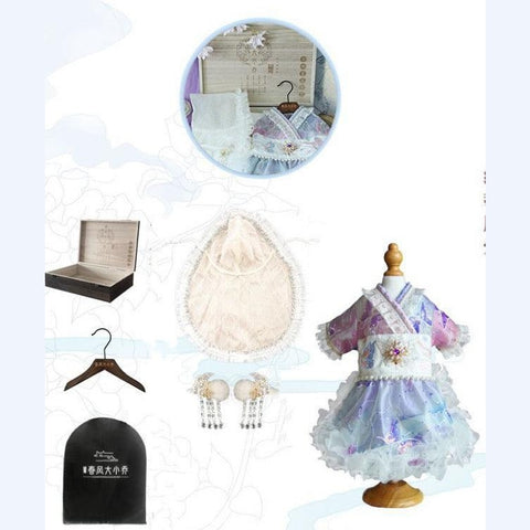 PETACULAR Luxury Set DIAOCHAN Beauty Han-Style Clothes - Pets Villa