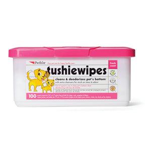 PETKIN Tushie Wipes for Cats and Dogs 100 Pcs - Pets Villa